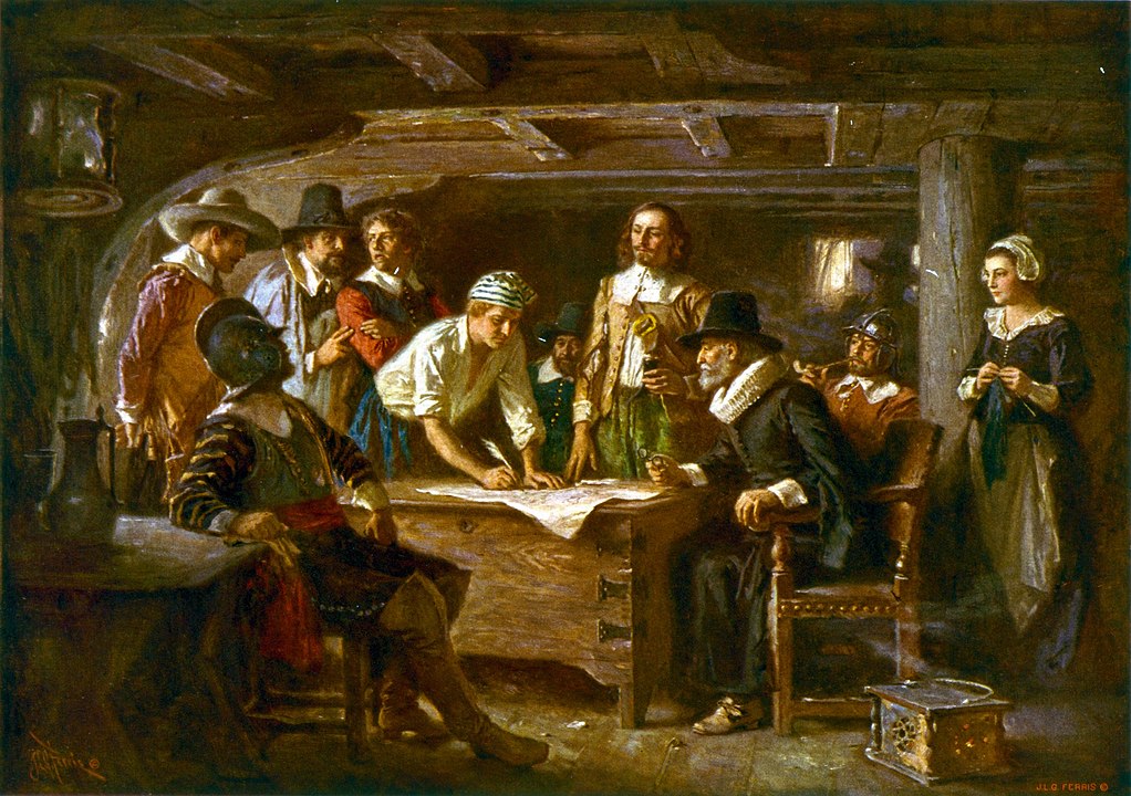 pilgrims puritans and quakers